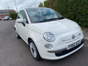 2012 Fiat 500 1.2 Lounge Euro 4 3dr in White — image 3