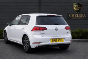 2019 Volkswagen Golf 1.5 Tsi Evo Match Euro 6 (s/s) 5dr in White — image 2