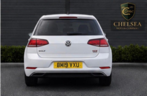 2019 Volkswagen Golf 1.5 Tsi Evo Match Euro 6 (s/s) 5dr in White — image 4