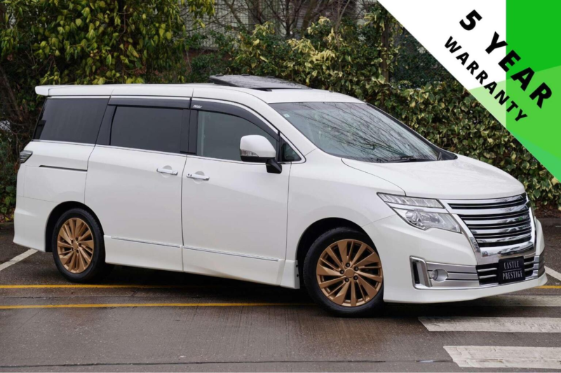 2015 Nissan Elgrand 2.5 Rider *facelift* 5dr 8 Seats in White — image 1