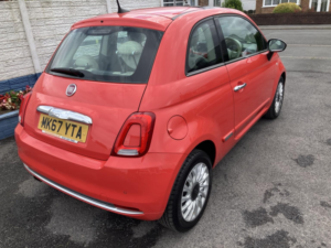 2017 Fiat 500 1.2 500 My17 1.2 69hp Lounge in Pink — image 2