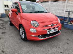 2017 Fiat 500 1.2 500 My17 1.2 69hp Lounge in Pink — image 4