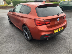 2018 BMW 1 Series 2.0 118d M Sport Shadow Edition 3-Door in Orange — image 4