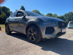 2020 Jaguar E-Pace 2.0 D180 Chequered Flag Auto AWD Euro 6 (s/s) 5dr in Grey — image 2