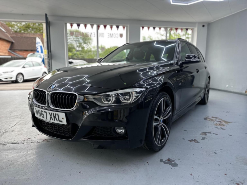 2017 BMW 3 Series 3.0 335d M Sport Touring Auto Xdrive Euro 6 (s/s) 5dr in Black — image 1