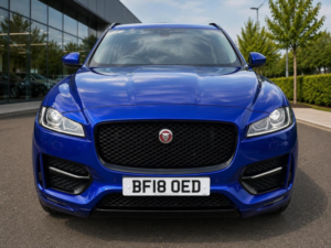 2018 Jaguar F-Pace 2.0 D180 R-Sport Auto AWD Euro 6 (s/s) 5dr in Blue — image 2