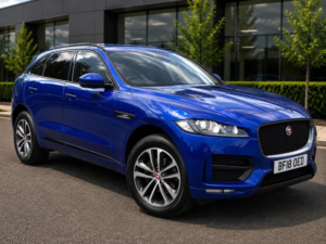 2018 Jaguar F-Pace 2.0 D180 R-Sport Auto AWD Euro 6 (s/s) 5dr in Blue — image 3
