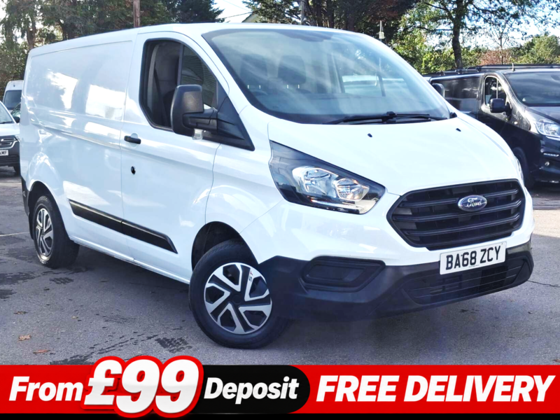 2019 Ford Transit Custom 2.0 300 Ecoblue Panel Van 5dr Diesel Manual L1 H1 Euro 6 (105 Ps) in White — image 1