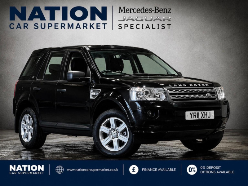 2011 Land Rover Freelander 2 2.2 Td4 Gs Commandshift 4WD Euro 5 5dr in Black — image 1