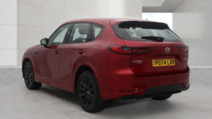 2024 Mazda Cx-60 2.5 E-Skyactiv 17.8kwh Homura SUV 5dr Petrol Plug-In Hybrid Auto 4WD Euro 6 (327 Ps) in Red — image 3
