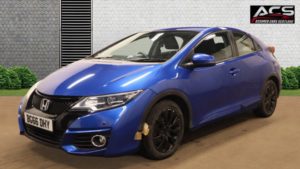 2016 Honda Civic 1.6 I-Dtec Se Plus (navi) Hatchback 5dr Diesel Manual Euro 5 (s/s) (120 Ps) in Blue — image 2