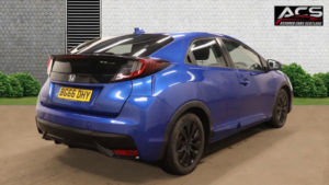 2016 Honda Civic 1.6 I-Dtec Se Plus (navi) Hatchback 5dr Diesel Manual Euro 5 (s/s) (120 Ps) in Blue — image 3