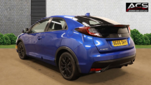 2016 Honda Civic 1.6 I-Dtec Se Plus (navi) Hatchback 5dr Diesel Manual Euro 5 (s/s) (120 Ps) in Blue — image 4