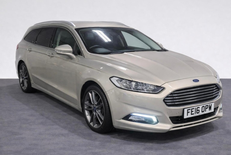 2016 Ford Mondeo 2.0 Tdci Titanium Powershift Euro 6 (s/s) 5dr in Silver — image 1