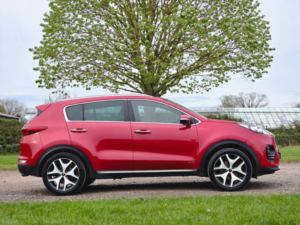2017 Kia Sportage 1.6 T-Gdi Gt-Line Dct AWD Euro 6 5dr in Red — image 3