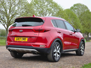 2017 Kia Sportage 1.6 T-Gdi Gt-Line Dct AWD Euro 6 5dr in Red — image 6