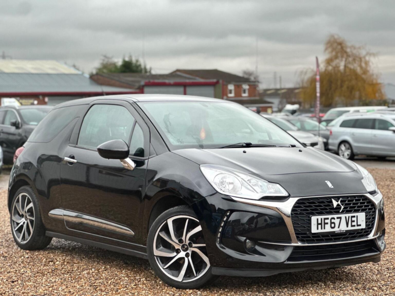 2017 Ds Automobiles Ds 3 1.2 Puretech Connected Chic Euro 6 3dr in Black — image 1