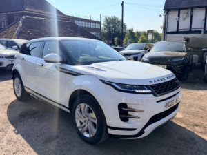 2020 Land Rover Range Rover Evoque R-Dynamic S in White — image 2