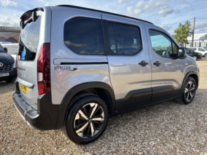 2025 Peugeot Rifter Auto Wav Wheelchair Accessible Vehicle Automatic Gt 1.5l Bluehdi 130 Eat8 S&s (wav) in Grey — image 3