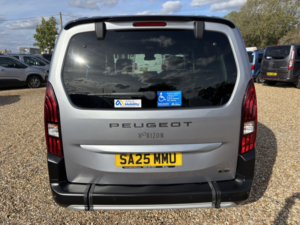 2025 Peugeot Rifter Auto Wav Wheelchair Accessible Vehicle Automatic Gt 1.5l Bluehdi 130 Eat8 S&s (wav) in Grey — image 4