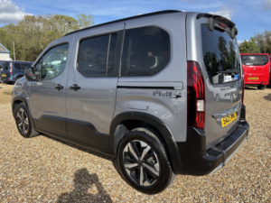 2025 Peugeot Rifter Auto Wav Wheelchair Accessible Vehicle Automatic Gt 1.5l Bluehdi 130 Eat8 S&s (wav) in Grey — image 5