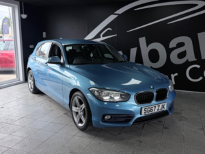 2017 BMW 1 Series 1.5 118i Sport Hatchback 5dr Petrol Manual Euro 6 (s/s) (136 Ps) in Blue — image 5