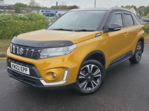 2022 Suzuki Vitara 1.4 Boosterjet Mhev Sz5 Auto Allgrip Euro 6 (s/s) 5dr in Yellow — image 3