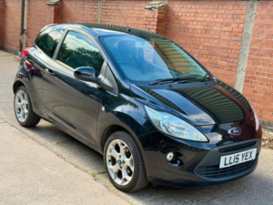 2015 Ford Ka 1.2 Zetec Euro 5 (s/s) 3dr in Black — image 2