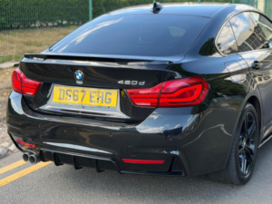 2017 BMW 4 Series Gran Coupe 2.0 420d M Sport Auto Euro 6 (s/s) 5dr in Black — image 3