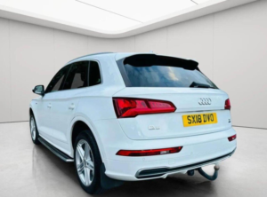 2018 Audi Q5 2.0 Tdi S Line S Tronic Quattro Euro 6 (s/s) 5dr in White — image 6