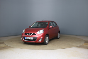 2014 Nissan Micra 1.2 Acenta in Red — image 3