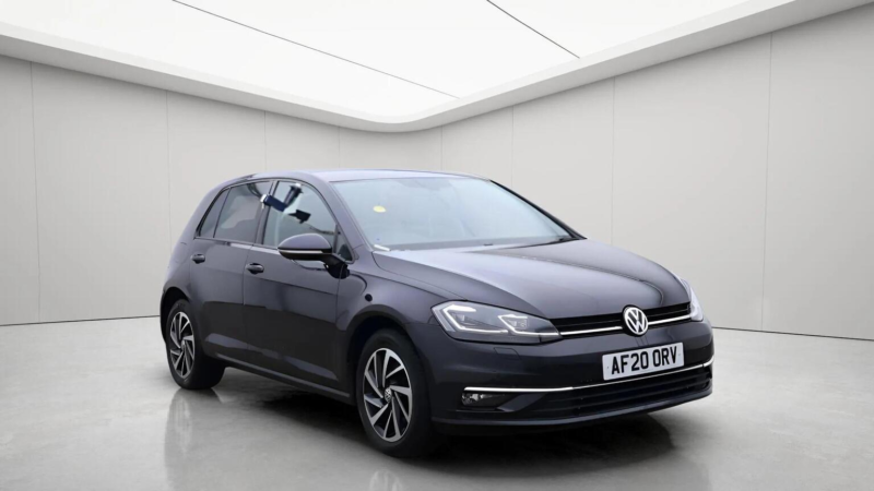 2020 Volkswagen Golf 1.5 Tsi Evo Match Edition DSG Euro 6 (s/s) 5dr in Black — image 1