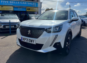 2021 Peugeot 2008 1.2 Puretech Allure Premium Euro 6 (s/s) 5dr in White — image 2