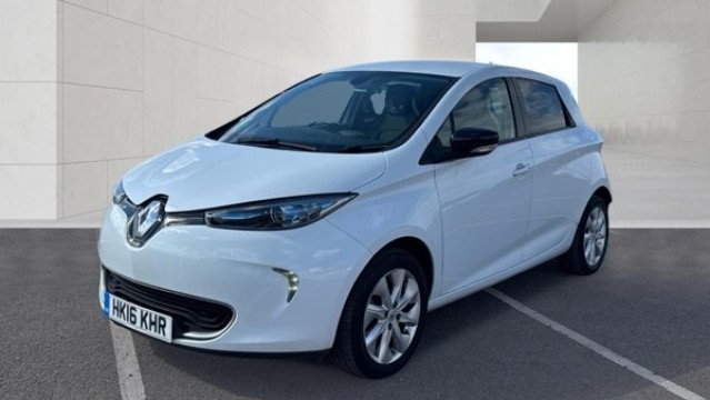2016 Renault Zoe Dynamique Nav Rapid Charge Electric White Automatic 5dr Low Tax+low Miles+10 Stamps in White — image 1