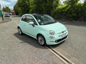 2017 Fiat 500 1.2 Lounge Euro 6 (s/s) 3dr in Green — image 5