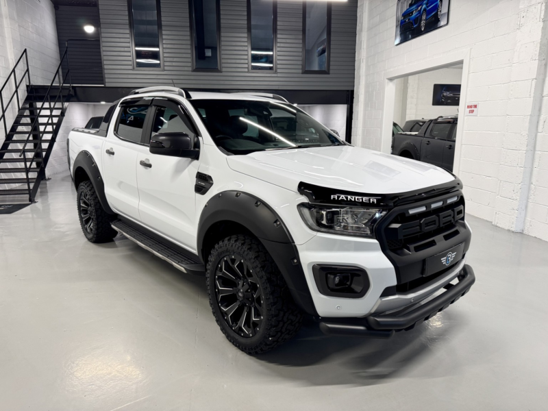 2021 Ford Ranger 2.0 Ranger Wildtrak Double Cab 2.0l Ecoblue 213ps AWD 10 Speed Automatic in White — image 1