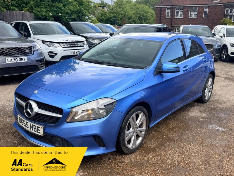 2016 Mercedes A Class A 180 D Sport in Blue — image 1