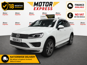 2015 Volkswagen Touareg 3.0 Tdi V6 Bluemotion Tech R-Line in White — image 3