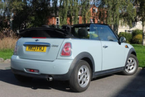 2013 MINI Convertible 1.6 Cooper Euro 6 (s/s) 2dr in Blue — image 6
