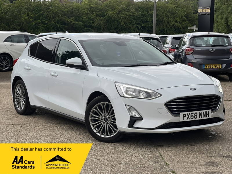 2018 Ford Focus 1.5 Ecoblue Titanium X in White — image 1