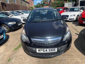 2015 Vauxhall Corsa 1.2 16v Design Euro 5 5dr (a/c) in Black — image 2