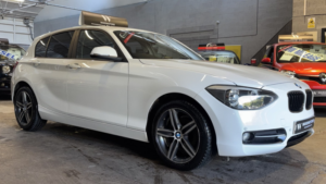 2014 BMW 1 Series 2.0 118d Sport Diesel White 5dr Low Tax+satnav+6 Stamps in White — image 4
