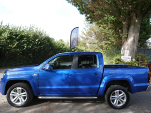 2019 Volkswagen Amarok 3.0 Tdi V6 Bluemotion Tech Highline Pickup Double Cab 4dr Diesel Auto 4motion Euro 6 (s/s) (204 Ps) in Blue — image 6