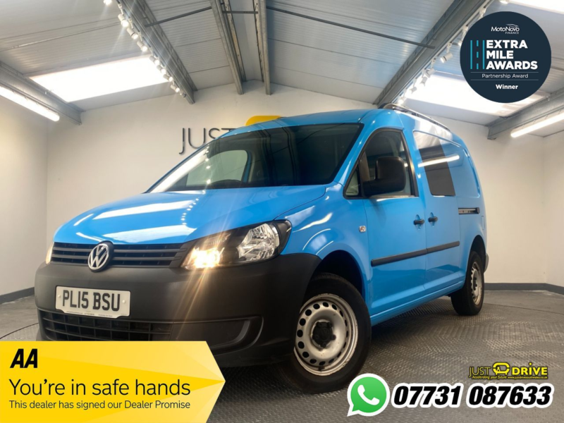 2015 Volkswagen Caddy 1.6 Tdi C20 Startline Panel Van 4dr Diesel Manual L1 H1 (149 G/km, 101 Bhp) in Blue — image 1