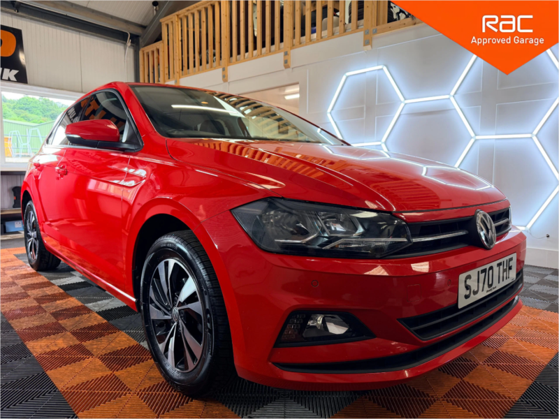 2020 Volkswagen Polo 1.0 Tsi Match Hatchback 5dr Petrol Manual Euro 6 (s/s) (95 Ps) in Red — image 1