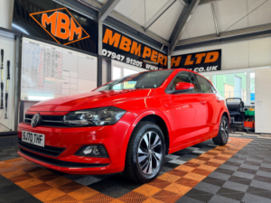 2020 Volkswagen Polo 1.0 Tsi Match Hatchback 5dr Petrol Manual Euro 6 (s/s) (95 Ps) in Red — image 3