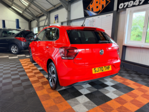 2020 Volkswagen Polo 1.0 Tsi Match Hatchback 5dr Petrol Manual Euro 6 (s/s) (95 Ps) in Red — image 4