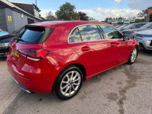 2019 Mercedes-Benz A Class 1.3 A200 Sport (executive) Hatchback 5dr Petrol 7g-Dct Euro 6 (s/s) (163 Ps) in Red — image 3