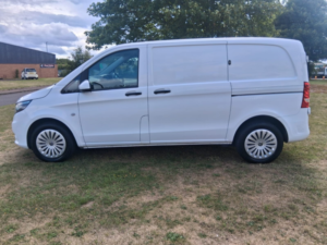 2022 Mercedes-Benz Vito 2.0 116 Cdi Progressive Panel Van 5dr Diesel G-Tronic Rwd L1 Euro 6 (s/s) (163 Ps) in White — image 2