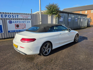 2018 Mercedes-Benz C Class 2.1 C250d Amg Line (premium Plus) Cabriolet G-Tronic+ Euro 6 (s/s) 2dr in White — image 6